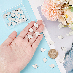 30Pcs 201 Stainless Steel Connector Charms&nbsp;FIND-PH0007-13