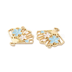 Alloy Enamel Pendants&nbsp;ENAM-D046-30G-01