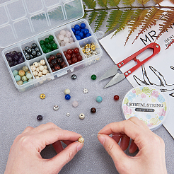 DIY Stretch Bracelets Making Kits&nbsp;DIY-CJ0001-27