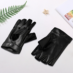 3 Pairs 3 Styles Imitation Leather Fingerless Gloves&nbsp;AJEW-CL0004-93