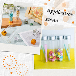32Pcs 2 Colors Clear Glass Bottles Bead Containers&nbsp;CON-SC0001-13B