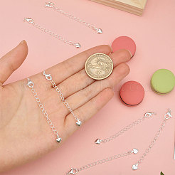 12Pcs 2 Styles  Brass Chain Extender&nbsp;KK-CA0003-75