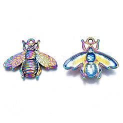 Rainbow Color Alloy Pendants&nbsp;PALLOY-N156-184-NR