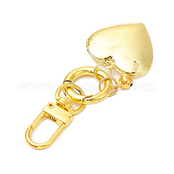 2Pcs 2 Colors 316 Stainless Steel Heart Locket Pendant Decorations&nbsp;HJEW-JM02391