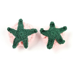 Cotton Knitting Artificial Flower&nbsp;DIY-P082-01F