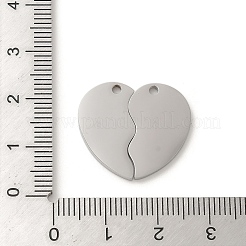 Non-Tarnish 304 Stainless Steel Split Pendants&nbsp;STAS-K270-09P