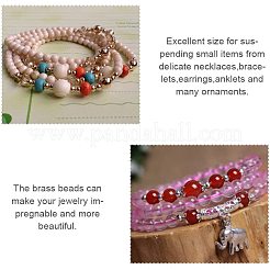 Brass Beads&nbsp;KK-PH0034-42