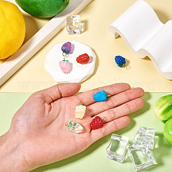 8Pcs Lampwork Pendants&nbsp;PALLOY-TAC0157