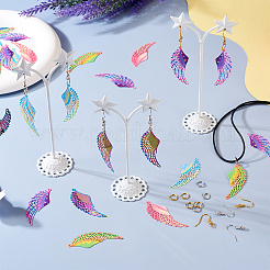 DIY Wing Earring Making Kit&nbsp;STAS-TA0001-95