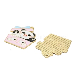 Alloy Enamel Pendants&nbsp;ENAM-G229-03G-03