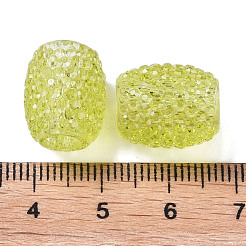 Transparent Resin European Jelly Colored Beads&nbsp;RESI-B025-01A-04