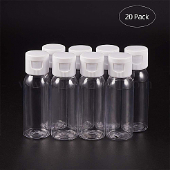 Transparent Flip Cap Round Shoulder Plastic Bottle&nbsp;MRMJ-BC0001-56