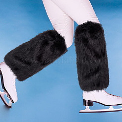 Polyester Imitation Fox Hair Boot Cover&nbsp;AJEW-WH0570-04B