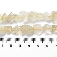 Raw Rough Natural Lemon Quartz(Heated) Beads Strands&nbsp;G-B065-C10