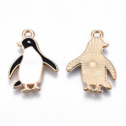 Eco-Friendly Alloy Enamel Pendants&nbsp;ENAM-Q437-009-NR