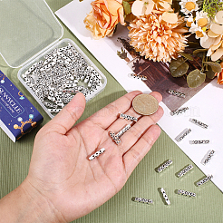 100Pcs Tibetan Style Alloy Spacer Bars&nbsp;FIND-SC0022-11