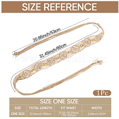1Pc Boho Cotton Belts for Women&nbsp;FIND-CP0003-65B