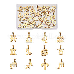 304 Stainless Steel Pendants&nbsp;STAS-BT0001-06G
