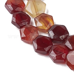 Natural Red Agate Beads Strands&nbsp;G-K359-C13-01