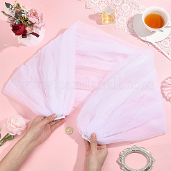 Polyester Gauze Bridal Shawl&nbsp;AJEW-WH0481-820B