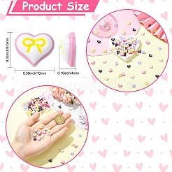 100Pcs 5 Colors Resin Cabochons&nbsp;MRMJ-CJ0001-31