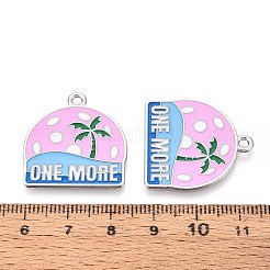 Alloy Enamel Sports Pendants&nbsp;ENAM-T022-70P
