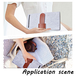 Felt Fabric Jewelry Storage Bags&nbsp;ODIS-WH0029-07