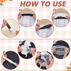 PE Plastic Disposable Seat Cover&nbsp;AJEW-WR0003-17