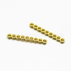 9-Hole Rectangle Zinc Alloy Spacer Bars&nbsp;PALLOY-E377-05