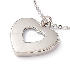 Sublimation Blank Aluminum Pendant Necklace&nbsp;LS-NJEW-E020-01P-02