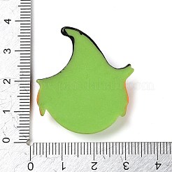 Monster with Witch Hat Halloween Opaque Resin Decoden Cabochons&nbsp;RESI-R446-01T