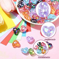 UV Plating Acrylic Beads&nbsp;OACR-CJC0009-07