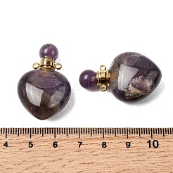 Natural Amethyst Pendants&nbsp;G-H252-C03-01