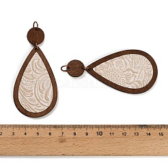 Wood & Leather Big Pendants&nbsp;WD-CBAE7F9-01B