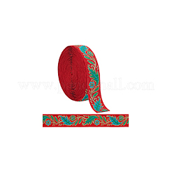 10 Yards Ethnic Style Embroidery Polyester Ribbons&nbsp;OCOR-FG0002-26B