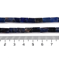 Natural Sodalite Beads Strands&nbsp;G-C128-A25-01