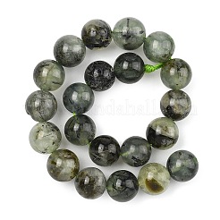 Natural Prehnite Beads Strands&nbsp;G-D361-02A-10mm