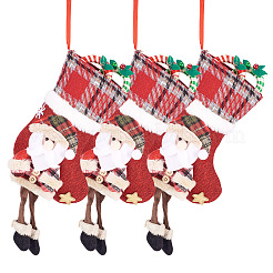 Christmas Theme Non-woven Fabrics Bags&nbsp;ABAG-TAC0005-03B