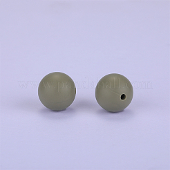 Round Silicone Focal Beads&nbsp;LS-SI-JX0046A-113
