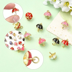 5Pcs Real 18K Gold Plated Brass Charms&nbsp;KK-YW0004-23