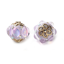 Handmade Polymer Clay Indonesia Beads&nbsp;IPDL-H001-13KCG