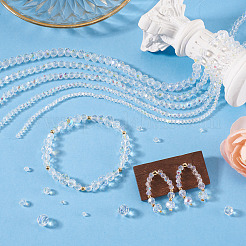 11 Strands 11 Styles Electroplate Glass Beads Strands&nbsp;EGLA-TA0003-02