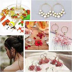 Long-Lasting Plated Brass Hoop Earrings Findings&nbsp;KK-BC0005-10G-NF