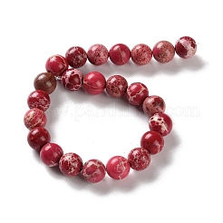 Dyed Natural Regalite/Imperial Jasper/Sea Sediment Jasper Beads Strands&nbsp;G-B124-C01-13