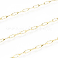 Ion Plating(IP) 304 Stainless Steel Paperclip Chains&nbsp;CHS-F010-01I-G
