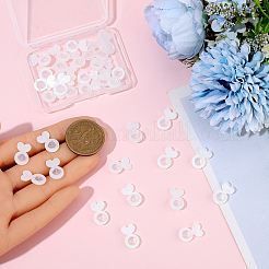 36Pcs Acrylic & Silicone Ear Nuts&nbsp;AJEW-SP0004-07