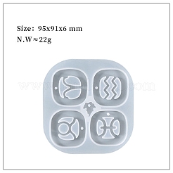 Constellation DIY Silicone Pendant Molds&nbsp;PW-WG41905-01