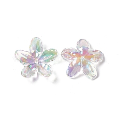 Transparent Acrylic Bead Caps&nbsp;OACR-C009-15