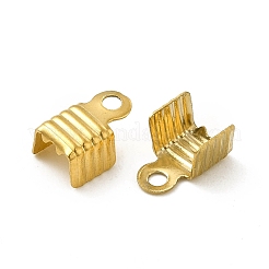 304 Stainless Steel Folding Crimp Ends&nbsp;STAS-P319-02G