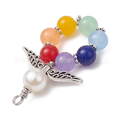 Chakra Natural Dyed Malaysia Jade Big Pendants&nbsp;PALLOY-JF03246